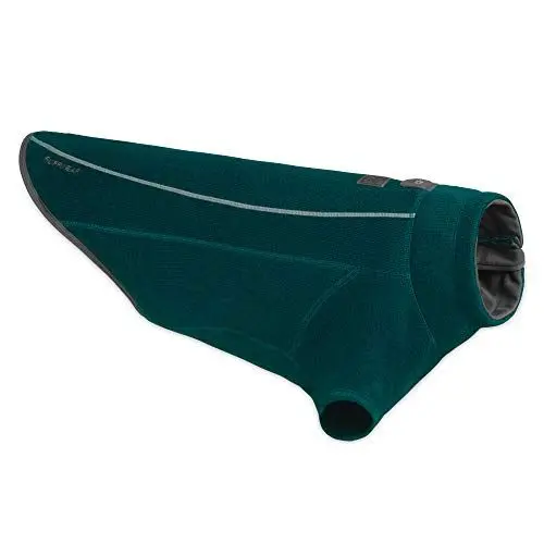 Produktbild: RUFFWEAR Hundejacke „Fernie“, Schnelltrocknender Fleecemantel – Tumalo-Türkis, XXS