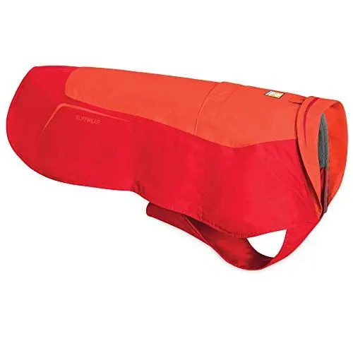 Produktbild: RUFFWEAR Hundejacke „Vert“, Wasserdichter Hundemantel – Rotlachs-Rot, XXS
