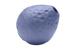 Produktbild: RUFFWEAR Hundespielzeug, interaktives Wurf-/Fang-/Apportierspiel aus Naturkautschuk, hüpfender eiförmiger Ball für drinnen und draußen, Langeweilebrecher, kausicher, Heliotrope Purple