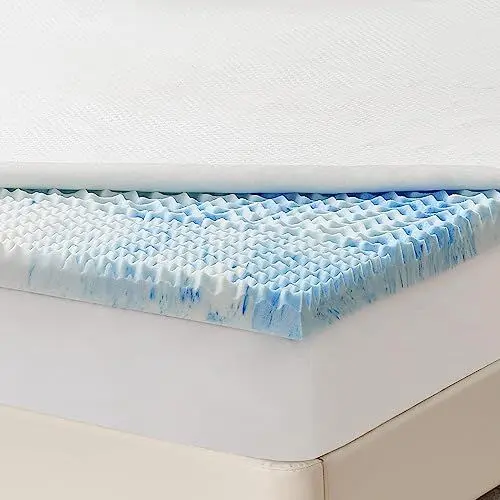 Produktbild: RUIKASI Matratzen Topper 180x200cm 7cm Höhe, Orthopädisch Visco H3 Härte, Oeko-TEX Zertifikat - 180x200 Bett Mattress Topper für Matratzen & Boxspringbett