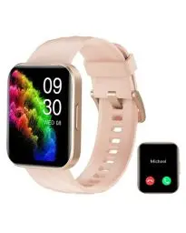 Produktbild: RUIMEN Smartwatch Damen Herren mit Telefonfunktion Fitnessuhr Schrittzähler Uhr mit Pulsmesser SpO2 Messung Schlafüberwachung Nachrichten Multi Trainingsmodi Smart Watch Wasserdicht Für Android iOS