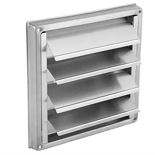 Produktbild: Ruiqas 100mm Air Vent Grille Cover Stainless Steel Wall Air Vent Tumble Dryer Extractor Fan Outlet