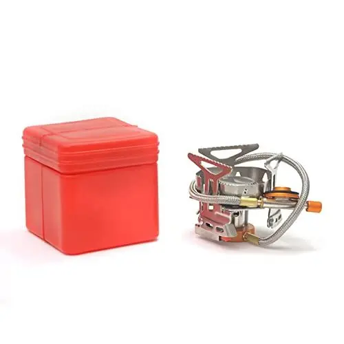 Produktbild: Ruiqas 3500W Folding Camping Gas Stove with Piezo Ignition Windproof Portable Gas Stove for Outdoor Cooking Hiking Picnic