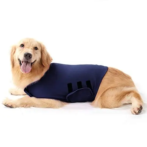 Produktbild: Ruiqas Hunde Angst Jacke Beruhigender Mantel Angst Linderung Weste Hunde Folie Zur Angst Linderung