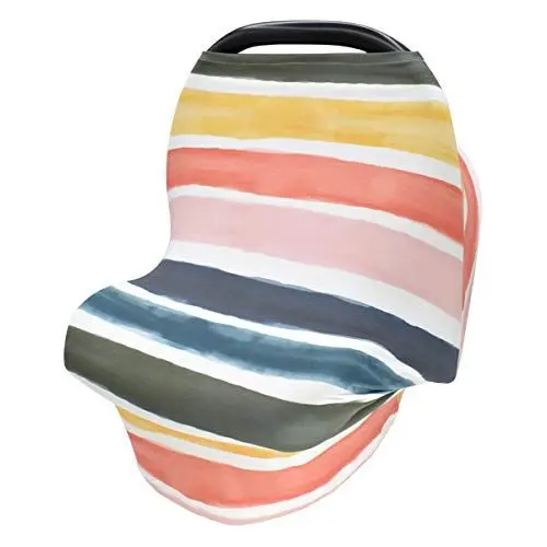 Produktbild: Ruiqas Nursing Cover Rainbow Breastfeeding Cover Stretchy Infant Stroller Cover Baby Carseat Canopy for Newborn