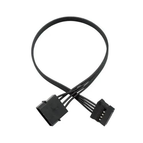 Produktbild: RUITEXUN Molex IDE 4-poliger Stecker auf 15-polige Buchse SATA Stromwandler Verlängerungsadapterkabel für Computer Festplatte HDD SSD