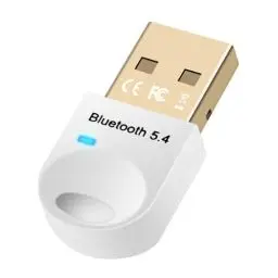 Produktbild: RUIZHI Bluetooth Adapte 5.4, ABS USB Bluetooth Stick für PC, USB Bluetooth Dongle für Maus, Tastatur, Kopfhörer, Handy, Tablet, Controller,unterstützt Windows 11/10/8.1/7