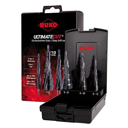 Produktbild: RUKO 101087P ULTIMATECUT Stufenbohrer Satz, Lila,