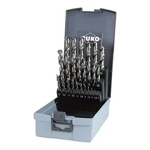Produktbild: Ruko R214215RO HSS-G Spiralbohrersatz DIN 338 Typ N glänzend 25-teilig