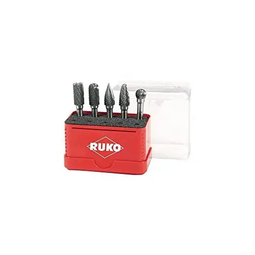 Produktbild: Ruko 116004 Hartmetall Frässtiftesatz, 5-teilig