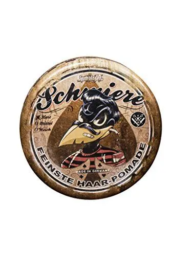 Produktbild: Rumble59 Schmiere Special Edition Poker Hart - Pomade Herren - Haarwachs Männer für starke Haare, Haarstyling, Haarfett Haarwax Pomade Herren, 140ml