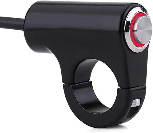 Produktbild: RUNCCI-YUN 12V Motorrad Lenkerschalter,Universal ATV Lenker Lichtschalter 12V 22mm (7/8