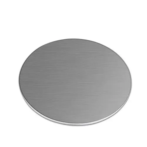 Produktbild: Rundes Blech aus Edelstahl 304, Dicke 1 mm, runde Metallplatte, 50 mm, 80 mm, 100 mm, 150 mm, 200 mm, 250 mm, 300 mm, 1 Stück(80mm)