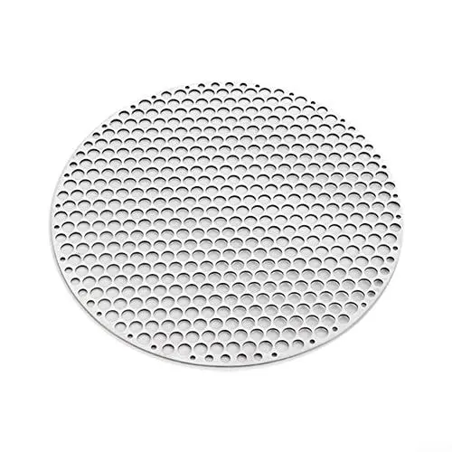 Produktbild: Rundes Grillnetz, Edelstahl, rundes Grillnetz, Grillmatte, Karbonofen, Dampfnetze, Grillgestell, 28 cm