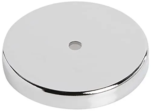 Produktbild: Rundmagnet 81 x 10 mm bis 43 kg Power Magnet rund super-stark verchromt