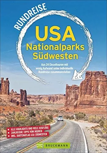 Produktbild: Rundreise USA Nationalparks Südwesten. Reiseführer. Alle Highlights und die schönsten Routen für individuelle Entdecker. Die schönsten Nationalparks ... - Ausflüge - Übernachtungsmöglichkeiten
