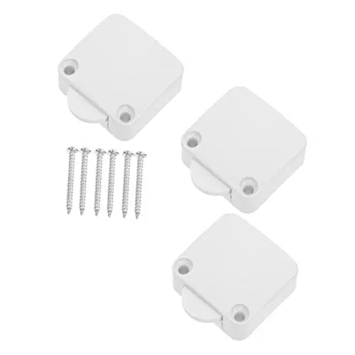 Produktbild: RUNROTOO 3 Stück Schrank Lichtschalter Tür Für Schrank Lichter Touch Lampe Licht Für Schränke Schrank Licht Für Schubladen Licht Kleiderschrank Licht Ein Aus Schrank Lampe