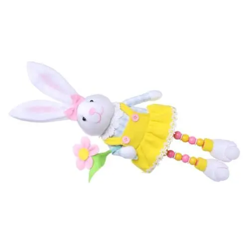Produktbild: RUNROTOO Osterhase Stofftiere Hase Stofftier Stoffkaninchen Stoffhase Für Ostern Cartoon Tierspielzeug Hasenspielzeug Kaninchen Stofftier Weiches Stofftier Rustikaler Hase