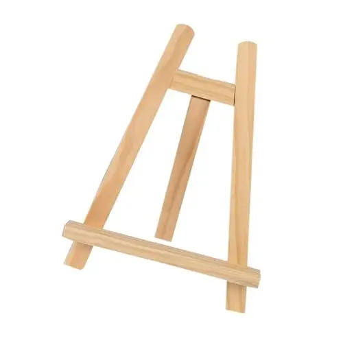 Produktbild: RUNROTOO Telefonständer handyhalterung tripod Handy-Rack Desktop-Staffelei Ausstellungsregale Tablet-Halter Telefonhalter Tablette Ausstellungsstand Ständer für Ölgemälde Stativ Hölzern