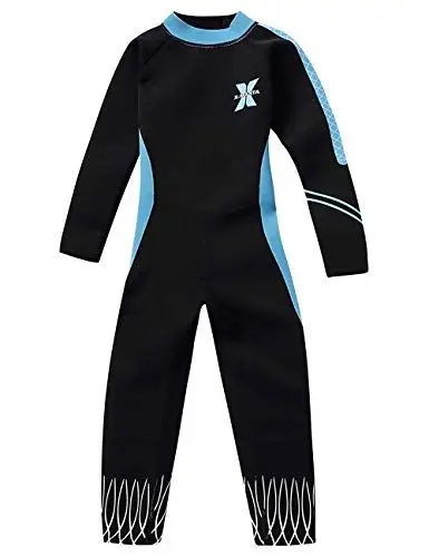 Produktbild: Runuo Badeanzug für Mädchen,Einteiliger langärmliger thermischer Neoprenanzug UPF 50+ Sun Protection Diving Surfing Suit