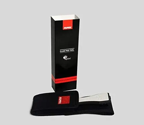 Produktbild: Rupes BigFoot - Schwammentferner und Bürste mit Hülle - Claw Pad Tool zum leichten abheben von Polier Schwämmen vom Klettteller