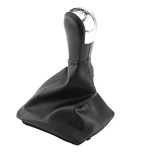 Produktbild: Ruspela Schaltknauf Gamasche 5 Geschwindigkeit Auto Schaltknauf Gearstick Gamasche Boot Kit Für Skoda Octavia 2004-2012