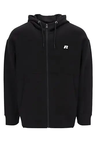 Produktbild: Russell Athletic A30652-IO-099 Grip-Zip Through Hoody Sweatshirt Herren Black Größe L