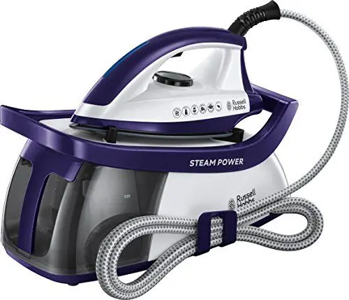Produktbild: Russell Hobbs Dampfbügelstation Steam Power (2600 W, 4,5 Bar Dampfdruck, herausnehmbarer 1,3 l Wassertank) Bügeleisen 24440-56
