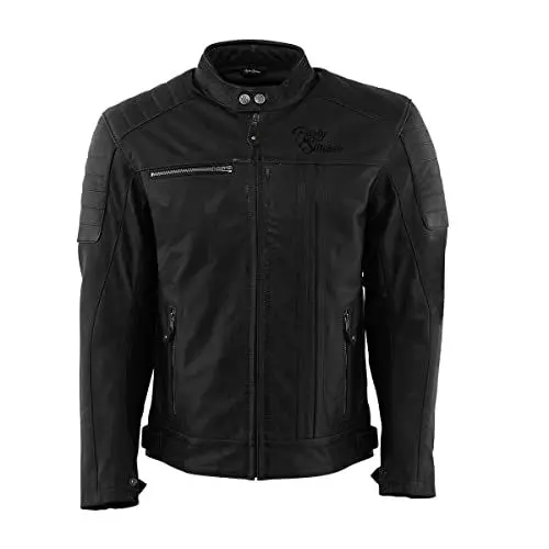 Produktbild: Rusty Stitches Lederjacke Cooper Black, L