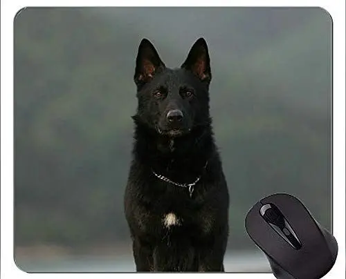 Produktbild: rutschfeste Mausunterlage der Haustier-Schäferhund-Terrier-Tiere, Schäferhund-Mausunterlage-Matte