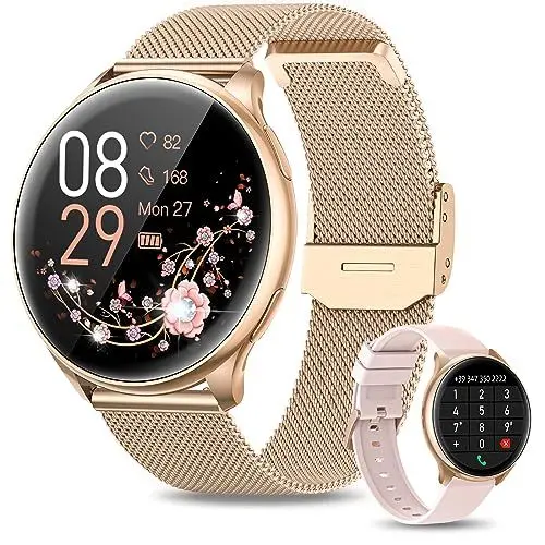 Produktbild: RUXINGX Smartwatch Damen mit Telefonfunktion 1.32