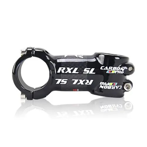 Produktbild: RXL SL Fahrradvorbau Carbon 28,6 mm Mountainbike Vorbau 3K glänzend schwarz rennrad vorbau 60mm
