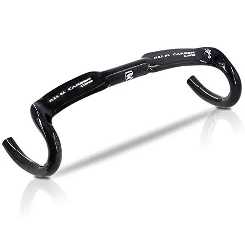 Produktbild: LOVEJIA Fahrradlenker Drop Bar, RXL Carbon Lenker Road Bike, 31.8 mm, Schwarz, Rennradlenker, Carbon Aero Lenker, 440 mm