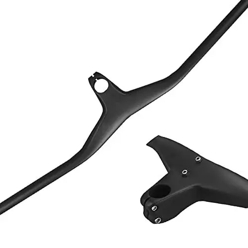 Produktbild: RXL SL MTB Carbon Lenker 31.8 UD Matt Integriert 740mm Riser für Dirt Jump Rennrad E-Bike BMX Gravel Bike