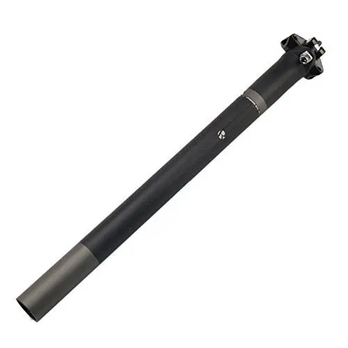 Produktbild: RXL SL sattelstütze Carbon Mountainbike sattelrohr Carbon rennrad sattelstütz Fahrrad sattelstütze 27.2mm Carbon Sattelstütze MTB grau 3K matt 27.2 * 400mm