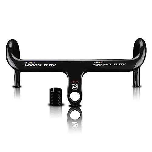 Produktbild: rxl sl integrierter rennradlenker carbon UD glänzend rennrad lenker aero rennrad lenker 31.8 1-1/8