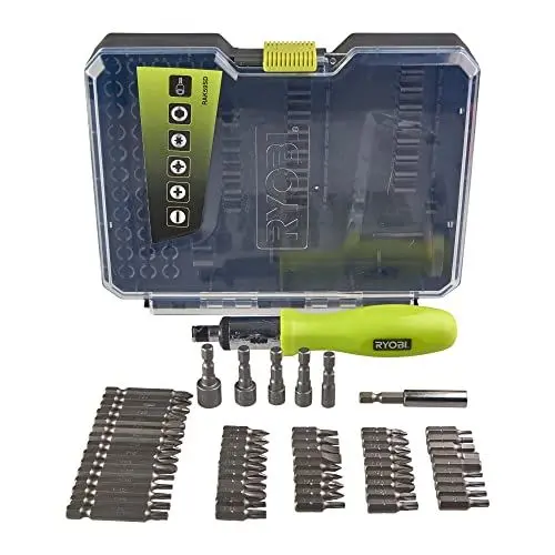 Produktbild: RYOBI 59-teiliges Zubehörset 5132002251 RAK59SD (mit Schraubendreher)