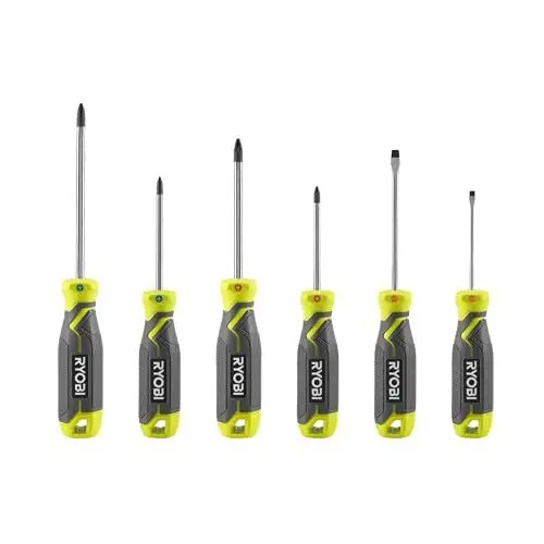 Produktbild: RYOBI Schraubendreher-Set, 6-tlg. RHSDS6PC