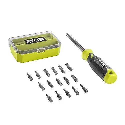 Produktbild: RYOBI Schraubendreher-Set, gemischt, 17-tlg. RHSDM1701