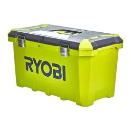 Produktbild: RYOBI Werkzeugkoffer RTB22INCH, 56 L Fassungsvermögen, mit Organizer-Fach, Metallverschlüsse, gummierter Tragegriff