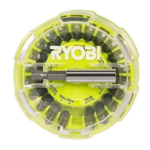 Produktbild: Ryobi RAK22SDHOKT Schraubendreher-Bit-Set, 22-teilig