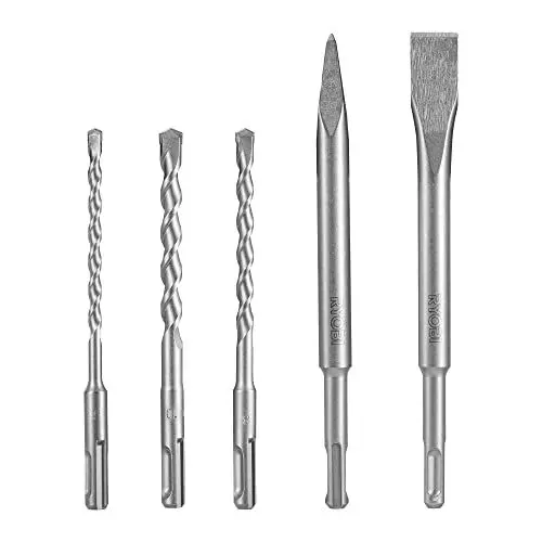 Produktbild: Ryobi RAKSP05 SDS+ Bits und Meißel-Bits (5 Stück)