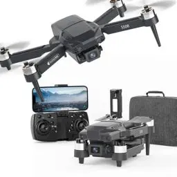 Produktbild: S508 Drohne mit Kameras, bürstenloser Motor FPV faltbare Drohne, Mini-Drohne automatischer Schwebeflug, One Key Start/Landung, 360° Flip, 3 Geschwindigkeiten, geeignet für Erwachsene und Anfänger