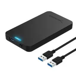 Produktbild: SABRENT Festplattengehäuse 2,5 Zoll, SSD HDD SATA zu USB 3.2x1 Gehäuse (EC-UASP)