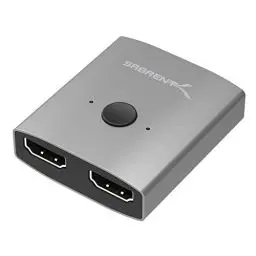 Produktbild: SABRENT HDMI Splitter 2 Port Unterstützt 4K@60Hz Aluminium Bidirektional HDMI Switch (DA-HSW2)