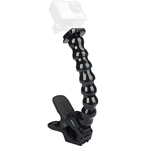 Produktbild: SABRENT Jaws Flex Clamp Mount, GoPro Kamera Klemmhalterung mit verstellbarem Schild fur GoPro Hero 11 Hero 10 Hero 9 Hero 8 Hero 7 Hero 6 Hero 5 Hero 4 Session, Arlo, Action Cameras (GP-JWFC)