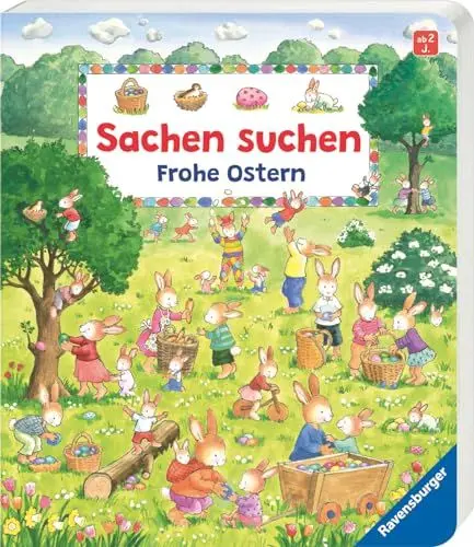 Produktbild: Sachen suchen - Frohe Ostern - Ostergeschenk für Kinder ab 2 Jahren