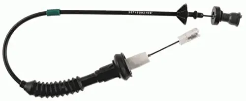 Produktbild: SACHS 3074 600 215 Seilzug Kupplungsbetätigung für Peugeot 206 Schrägheck (2A/C) 1998-2012 und andere fahrzeuge