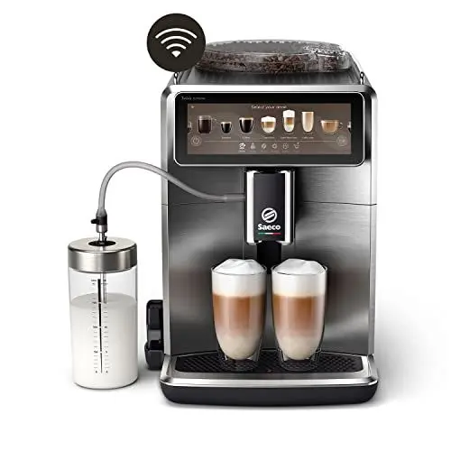 Produktbild: Saeco Xelsis Suprema Kaffeevollautomat–WLAN-Konnektivität,22 Kaffeespezialitäten,Intuitives 7,8