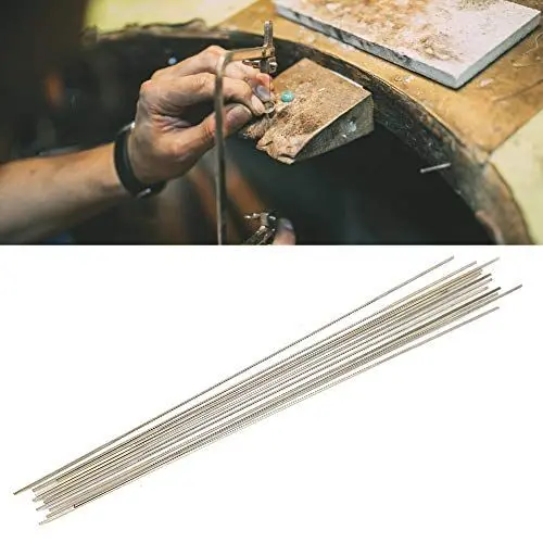 Produktbild: Sägeblätter, 12 Stück, Schmuck aus Wolframstahl, Spiralsägeblätter, Wachs-Sägeblätter, Spiralsägeblätter aus Wolframstahl (1#)